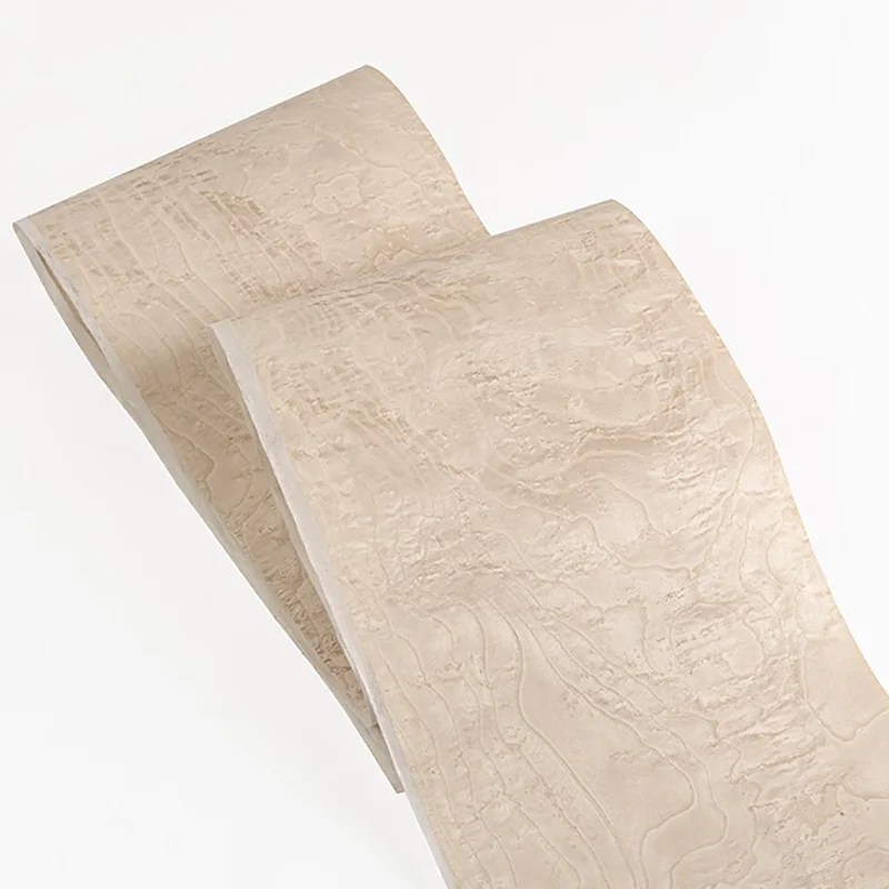 

White Ash Burl Natural Solid Wood Veneer - Real Wood Surface for Furniture, Cabinetry, Wall Paneling & DIY Decorative Craft Proj