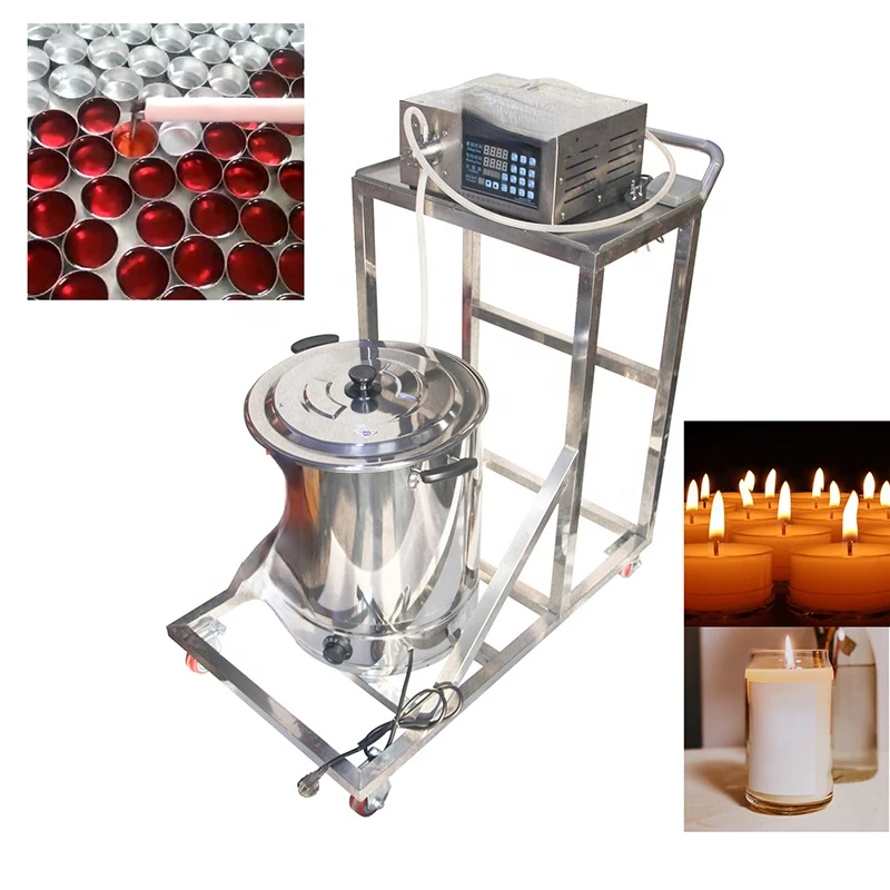 Electric 1 L Candle pouring fill machine filling liquid machine Paraffin wax melting for candle making machine