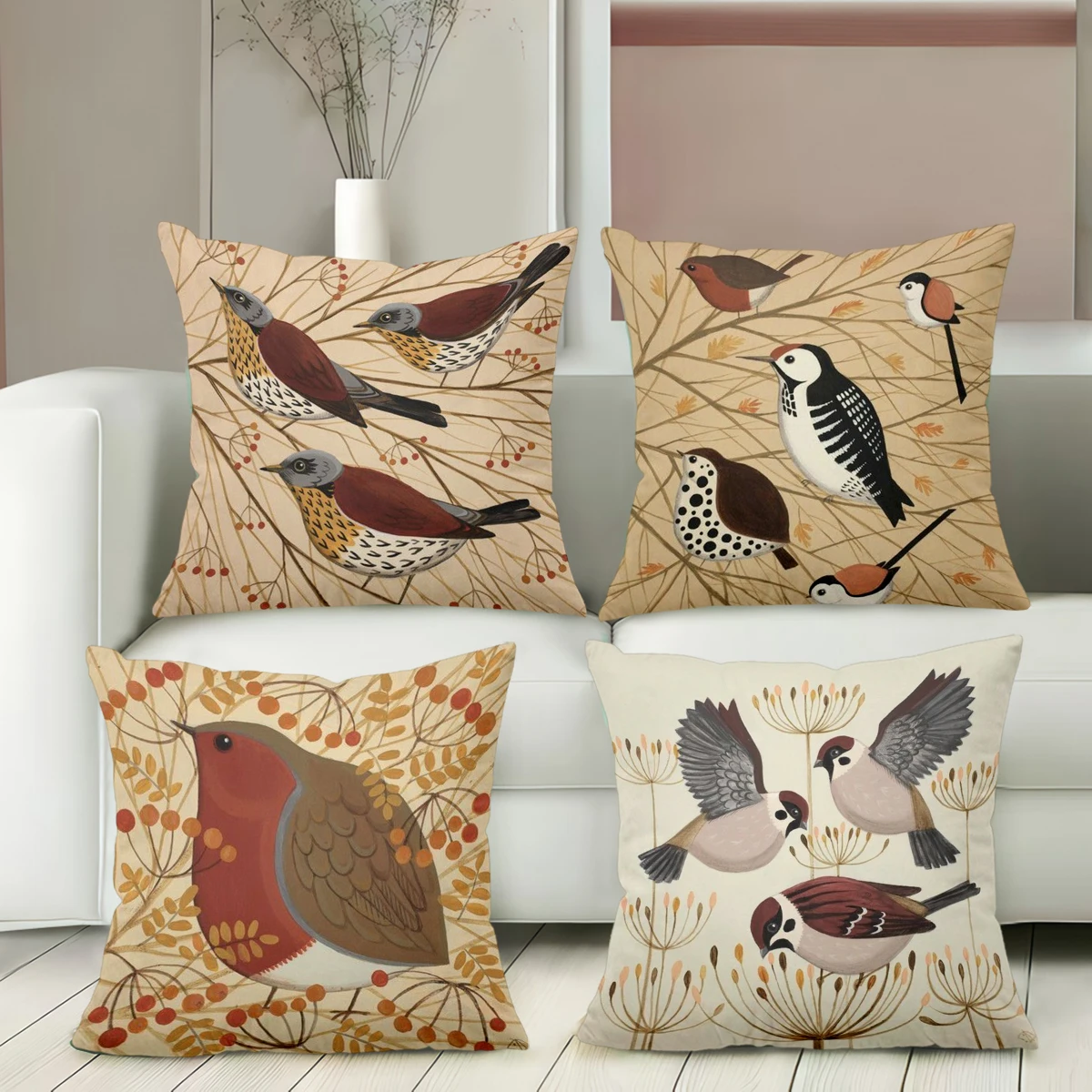 Autumn Bird Pattern…