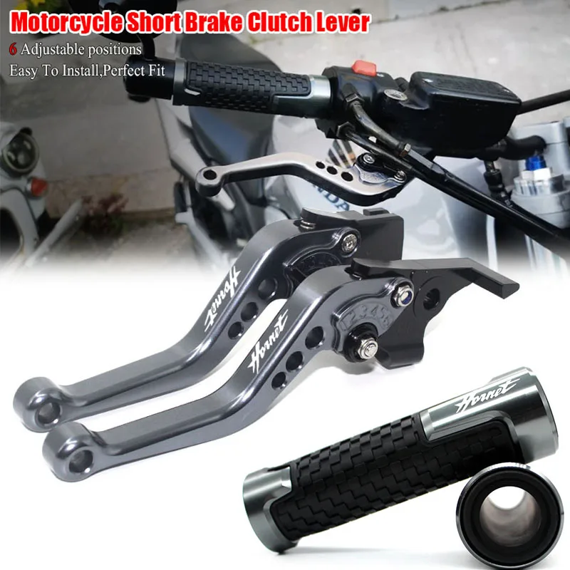 Para HONDA CB599 CB600 HORNET CB 599 CB 600 1998-2006 CB919 CB 919 2002-2007 palanca de embrague de freno corto para motocicleta mango