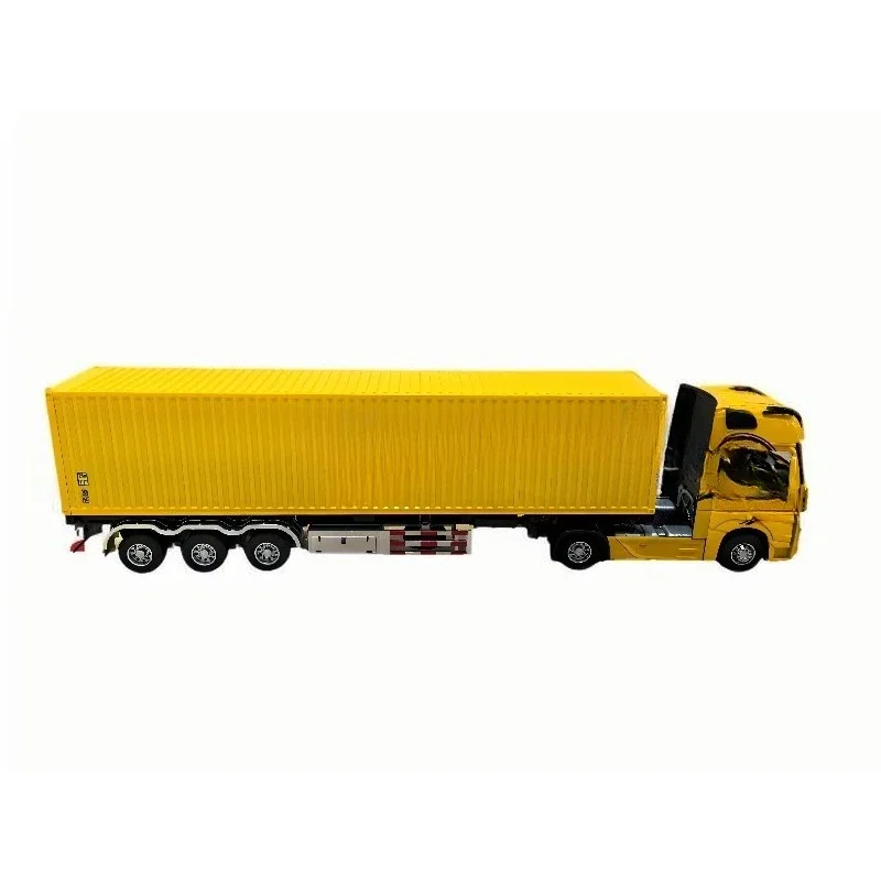 

Super High Quality Die Casting Container Full Metal Transporter Car Model Toy 1:24 Die Casting Truck