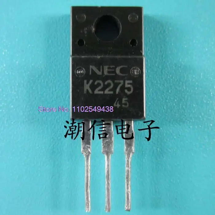 10 pièces/lot K2275 2SK2275 TO-220F, en stock