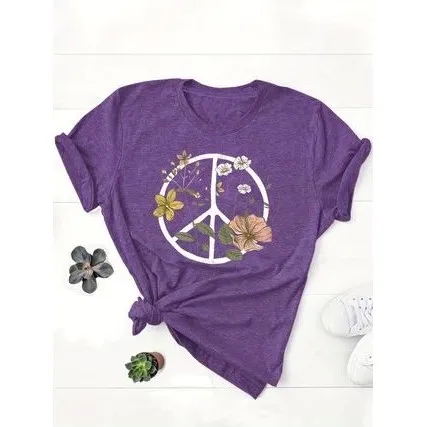 plus Size Simple Casual Tirt Women's Top Comfortable Breathable Other Material 00% Ladies irt Faionable Basic Design