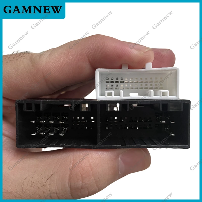 Auto Stereo 16Pin Power Kabelboom Met Canbus Ondersteuning Originele USB Voor Hyundai Elantra/SantaFe/IX45/K3/Sportage/Sorento