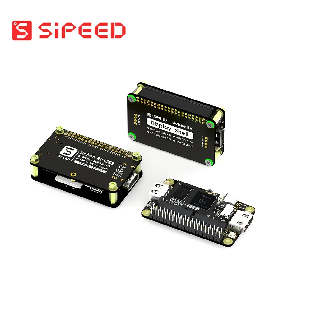 Imagem -06 - Sipeed Lichee rv Dock Conselho de Desenvolvimento Linux Allwinner d1 Risc-v Linux Starter Kit