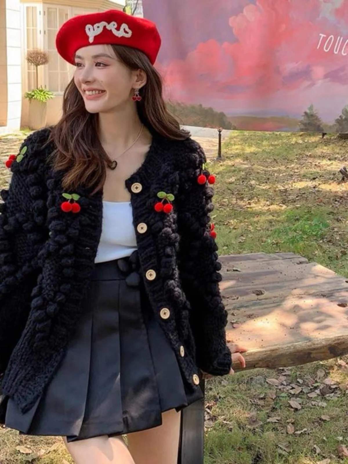 

Sweaters Jumpers Cardigans Womens Femme Oversize Merino Ribbed Detail Drop-Shoulder BF Y2K Korean Style Minimal Clean Simple Ins