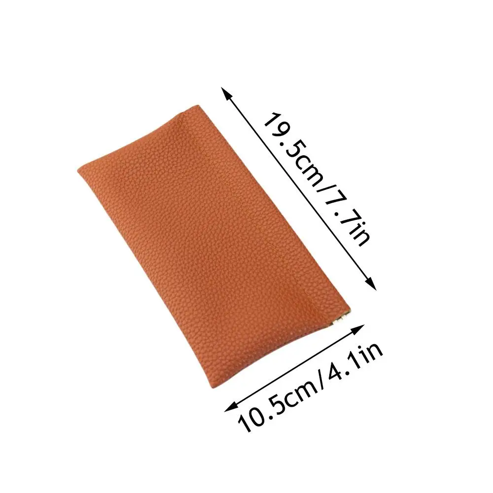 محفظة نقود معدنية رفيعة للغاية مغلقة أوتوماتيكية، سعة كبيرة، محفظة محمولة باليد، حقيبة يد جلدية بمشبك للسيدات، منظم متعدد الوظائف