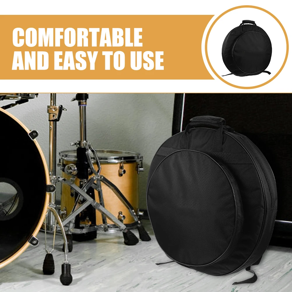 

Musical Instrument Cymbal Bag Travel Traveling Backpack Drum Hardware Cotton Portable