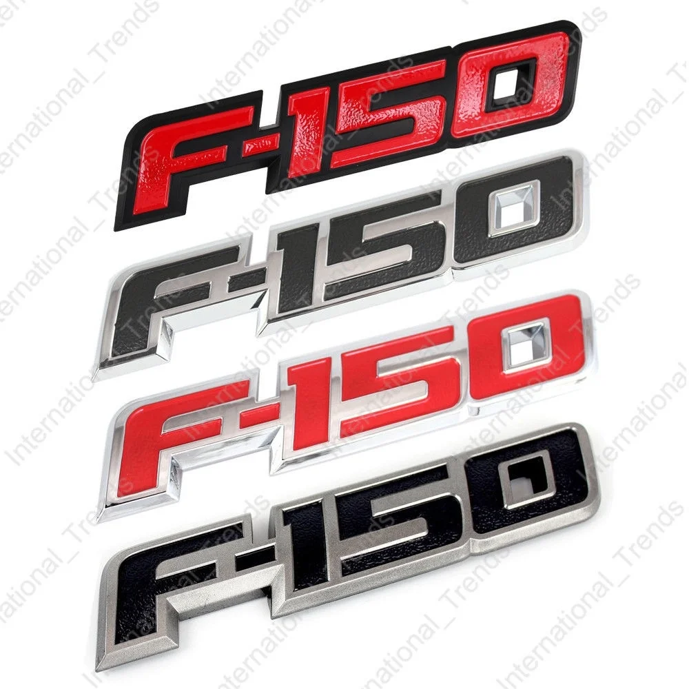 

1pc F-150 3D Rear Car Tailgate Body Emblem Sticker Decals Nameplate for F150 Car Accessories