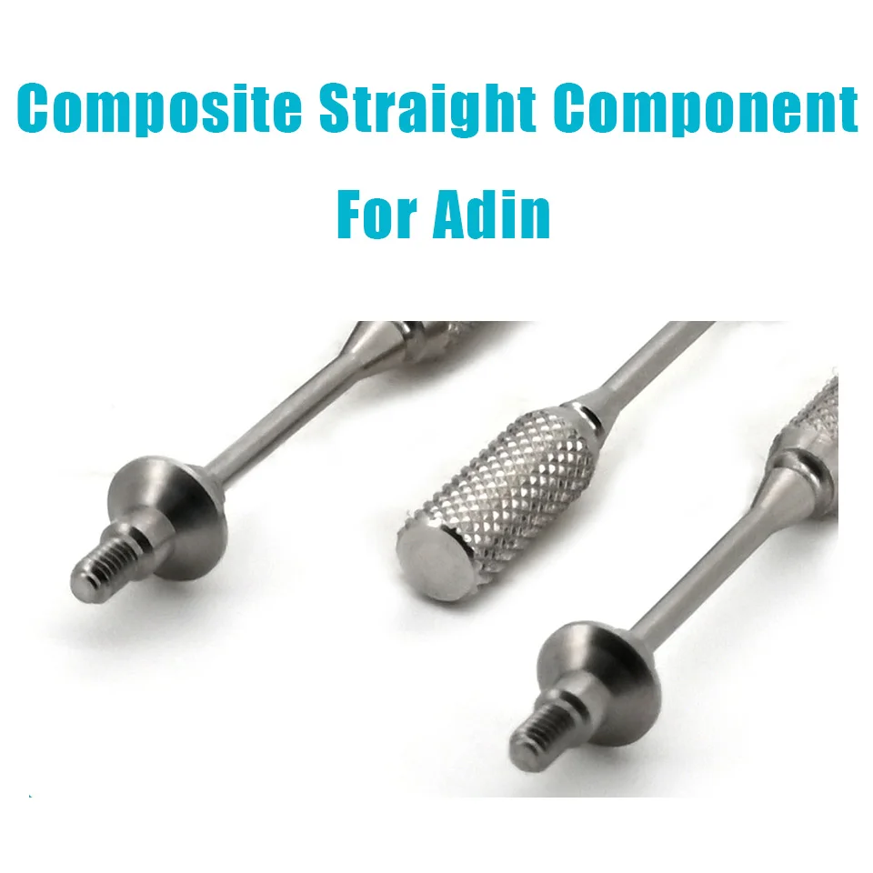 Replacement Dental Components 10 Sets Multi Unit Straight Abutment Compatible with Adin Implant System Essential Lab Equipment