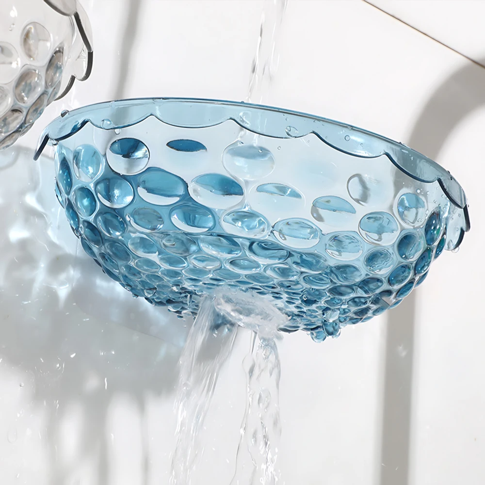 Selbstklebender Seifenhalter für Dusche, Küche, Waschbecken, Organizer, Wandhaken, ohne Bohren, Badezimmer-Zubehör
