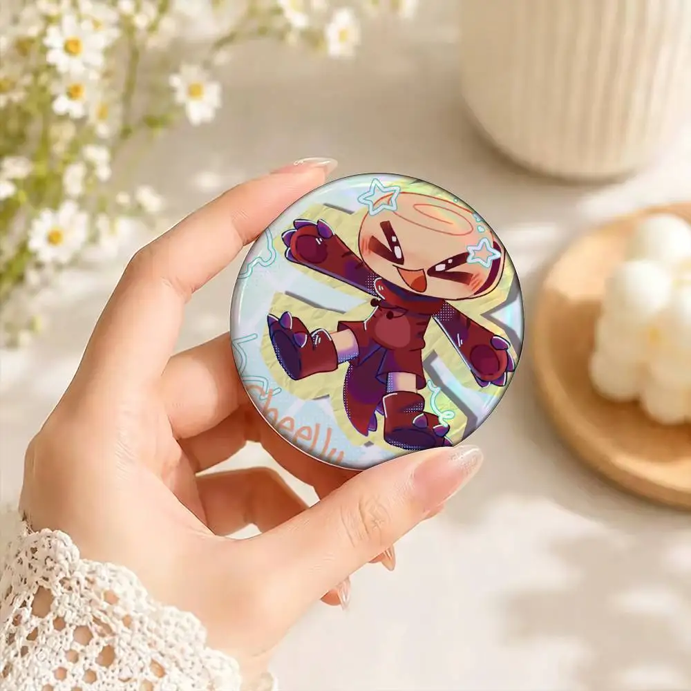 Cartoons Dandys World Shelly 25mm 32mm 44mm 58mm Anime-Abzeichen Broschen DIY-Pins Dekorationen Geburtstagsgeschenke – Detail 3