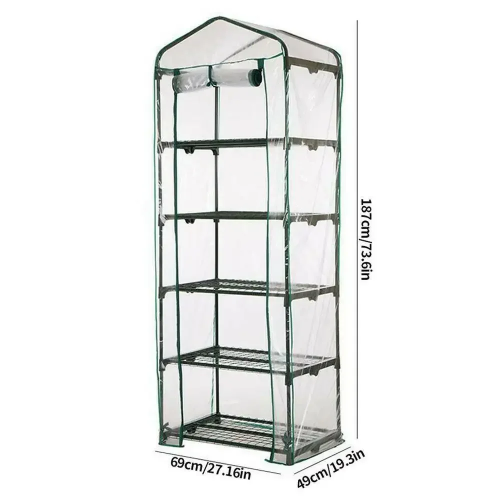 Plant House Greenhouse Supplies Mini Outdoor Plastic Cover Plants Waterproof Transparent Garden Grow