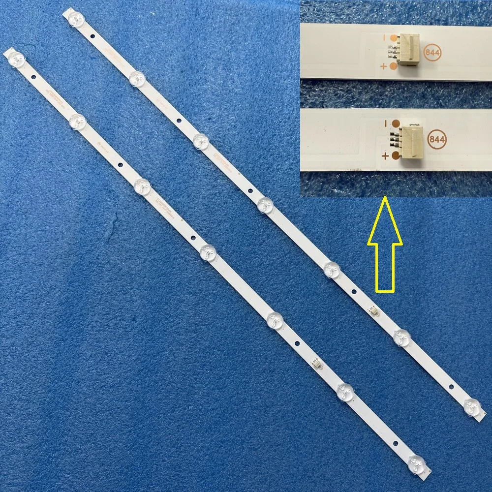 

2pcs/set LED Strip For NVT-32H103W 32HT101X CC02320D562V04 CC02320D562V08 LC320DXY-SLA6 LSC32 32LED02T2M 32LED03T2M LE-8822A