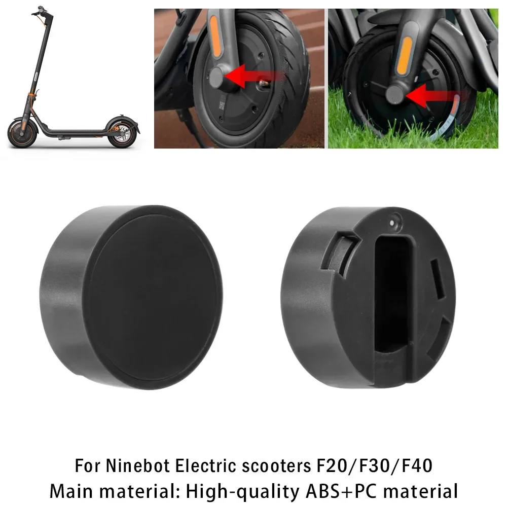Rear Wheel Hub Plastic Case Fix Holder Rear Decoration Cover for Segway Ninebot F20 F25 F30 F40 Scooter Replacement Accessories