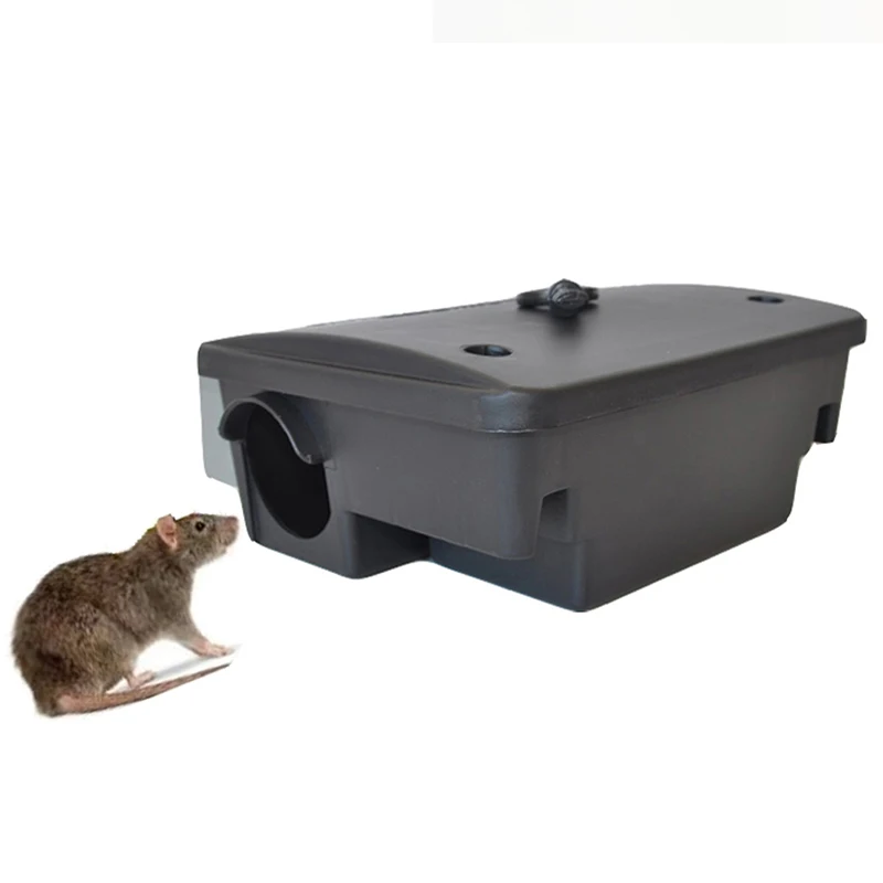Lockable Plastic Mouse Rodent Control Trap Rat Bait Station