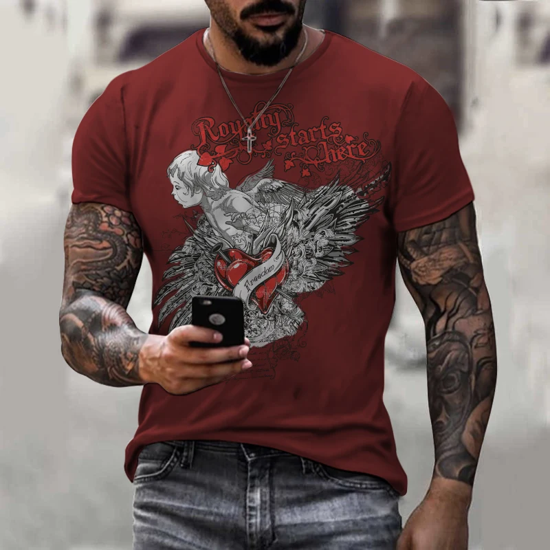 

Fashion 3D Printed T- Shirt Men Multiple Styles Short Sleeves Oversized Tee Shirts Summer Casual T-shirt 5XL