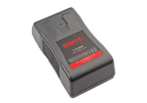 

SWIT S-8180A 220Wh High Load Gold Mount Battery Pack