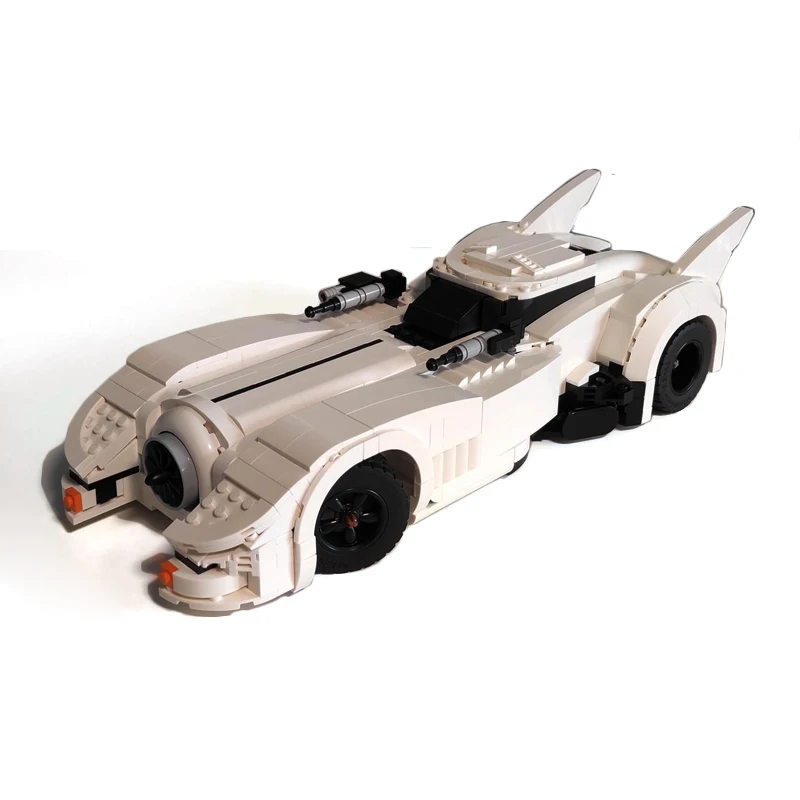 

2024 Новый MOC боевой супер автомобиль серии UCS белый батут колесница самодельные Блоки Модель кирпичная игрушка детский подарок на Рождество