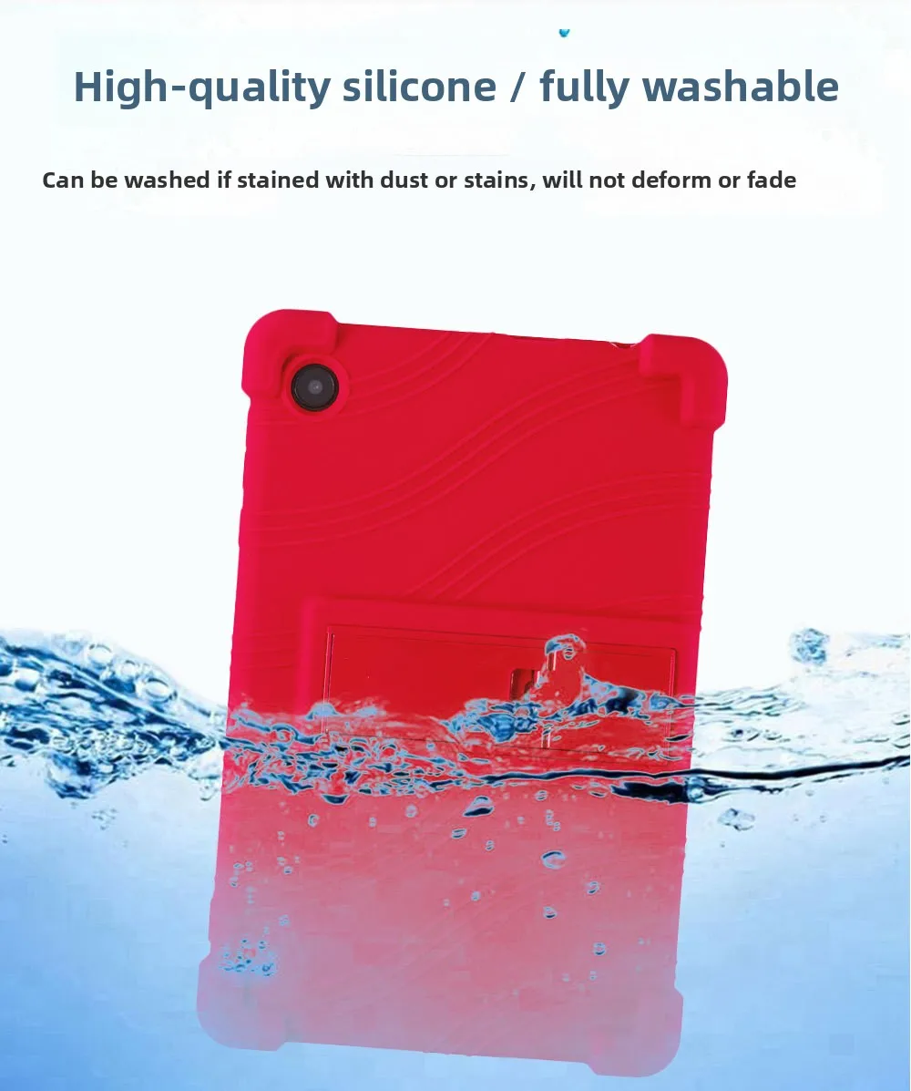 Stoßfeste TPU-Hülle für TCL TAB 8 9132X/9137, Vollständiger Schutz mit Ständer, Mehrere Farben – Detail 8