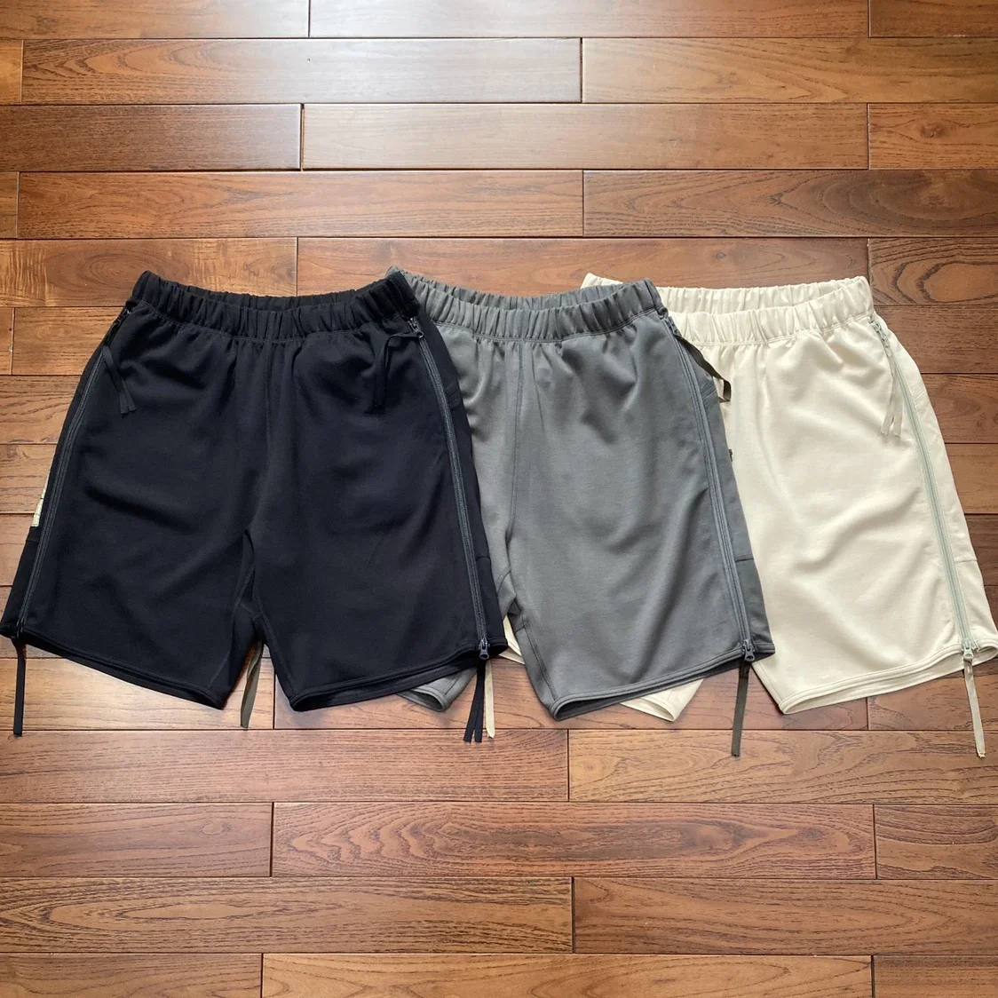 

N.HOOLYWOOD casual space cotton side zipper loose shorts