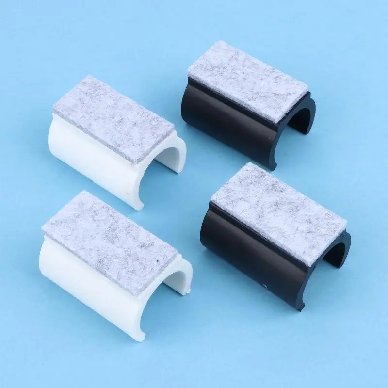 Chair Leg Caps U Shaped 10Pcs 19mm 22mm 25mm Non Slip Pads for Noise Reduction and Floor Safety in Office