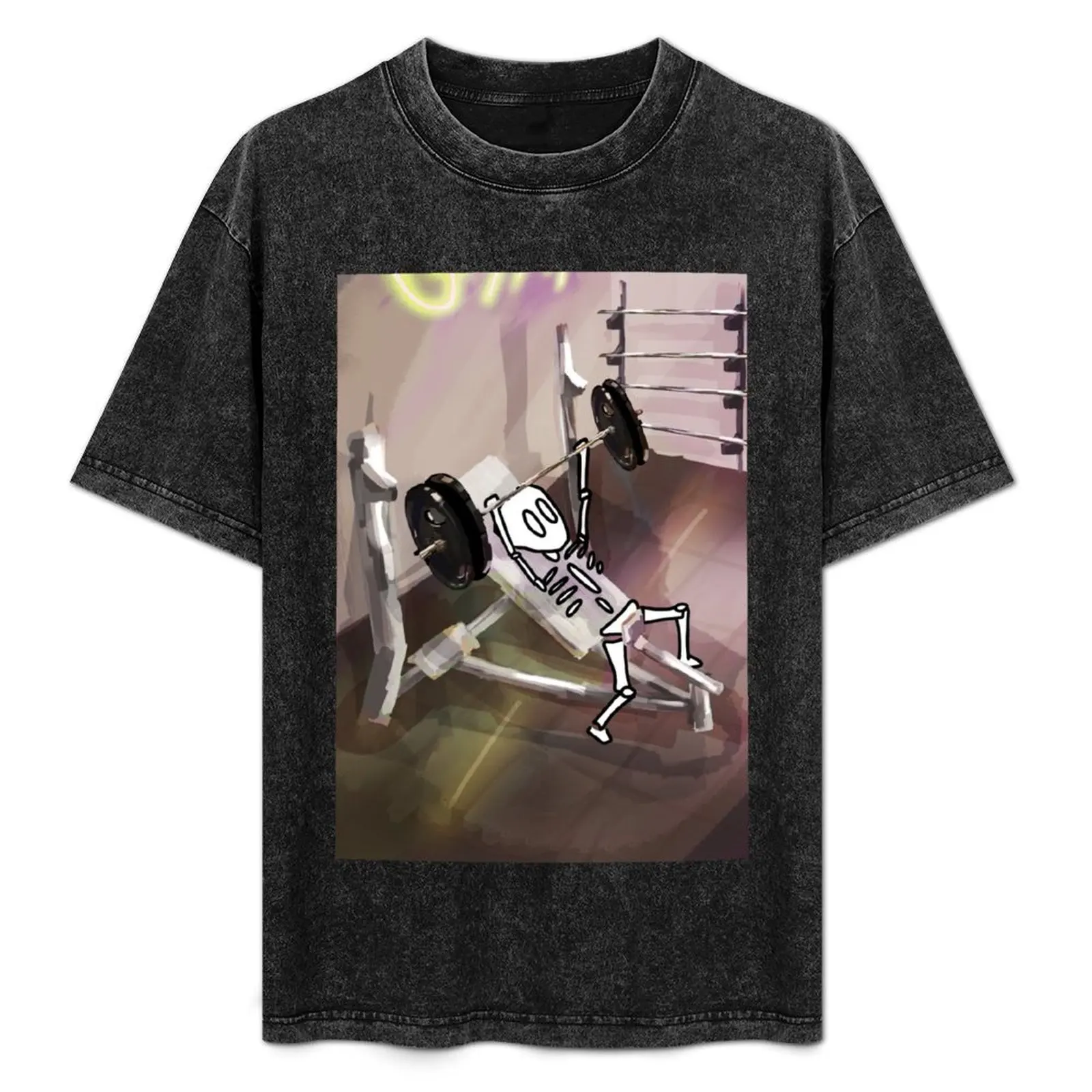 

#011 Skeleton Gym T-Shirt cheap stuff man clothes mens clothes