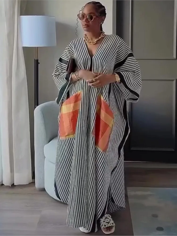 

African Dresses For Women Vetement Femme Dashiki Abaya Maxi Dress Africa Clothes Dashiki Ankara Dresses 2026 Spring Autumn New