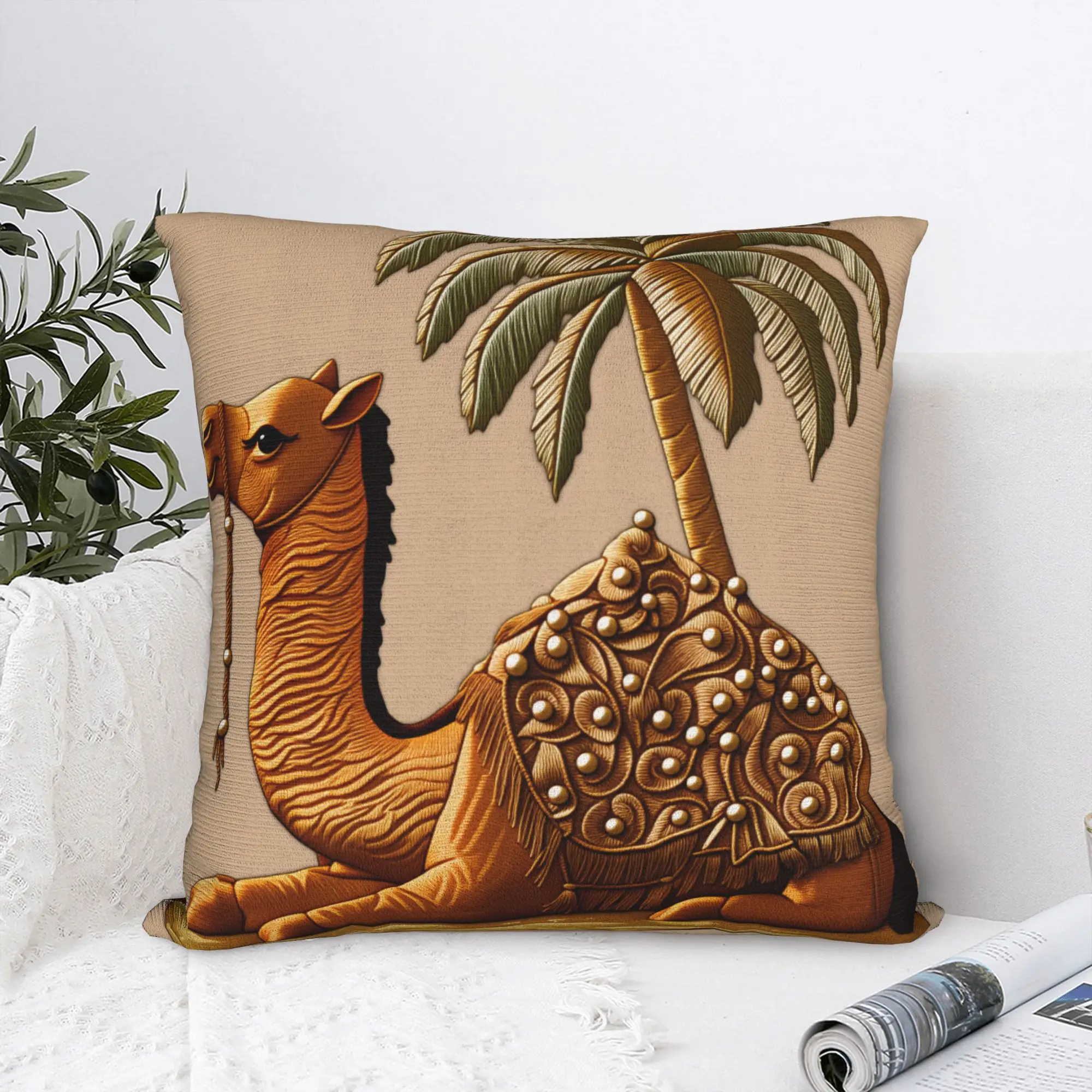 SPRING REFRESH 2D Printed Pillow Cover  Comfy Cushion Cover Retro Trendy Pillow Case For Living Room Bed Chair