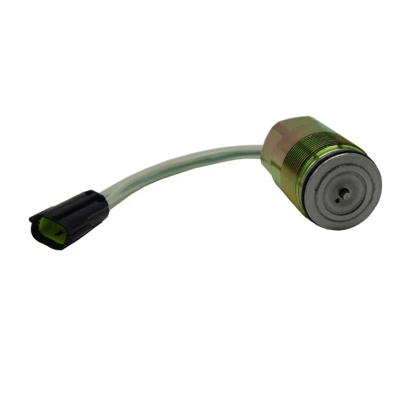 

MUGURO K3V112 Hydraulic Pump Solenoid Valve Black Insertion Excavator Accessories Proportional Solenoid Valve Excavator