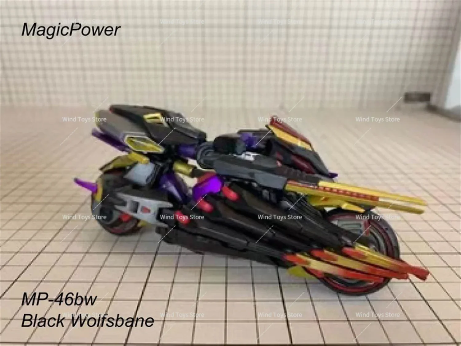 Figure dei giocattoli De-Robot della trasformazione di Annegiamágic, Mp-46bw, Mp46bw