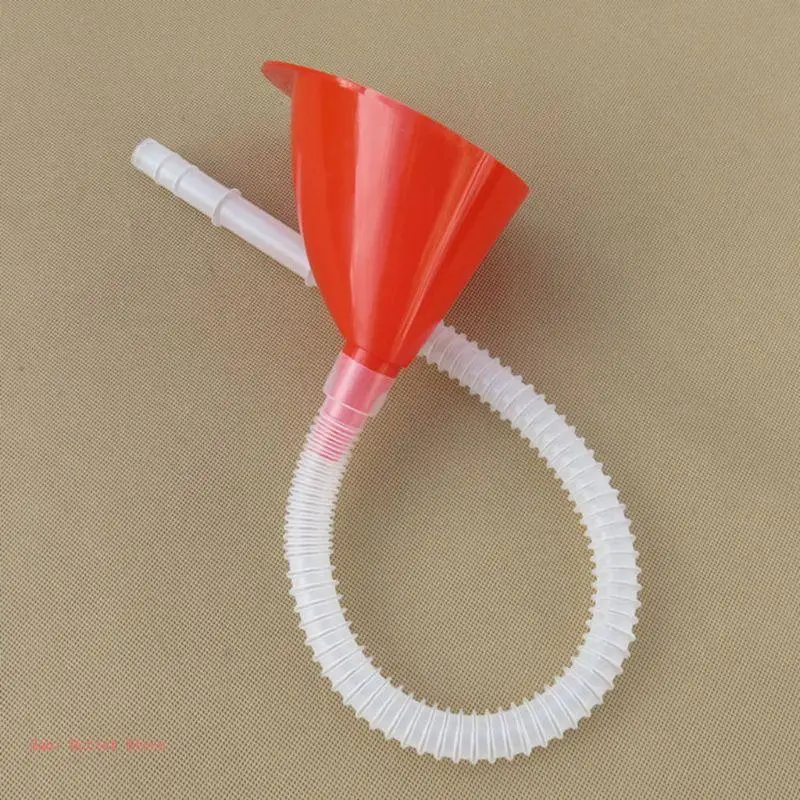 Anti-splash Motorcycle Refueling Oil Filling Plastic Engine Funnel