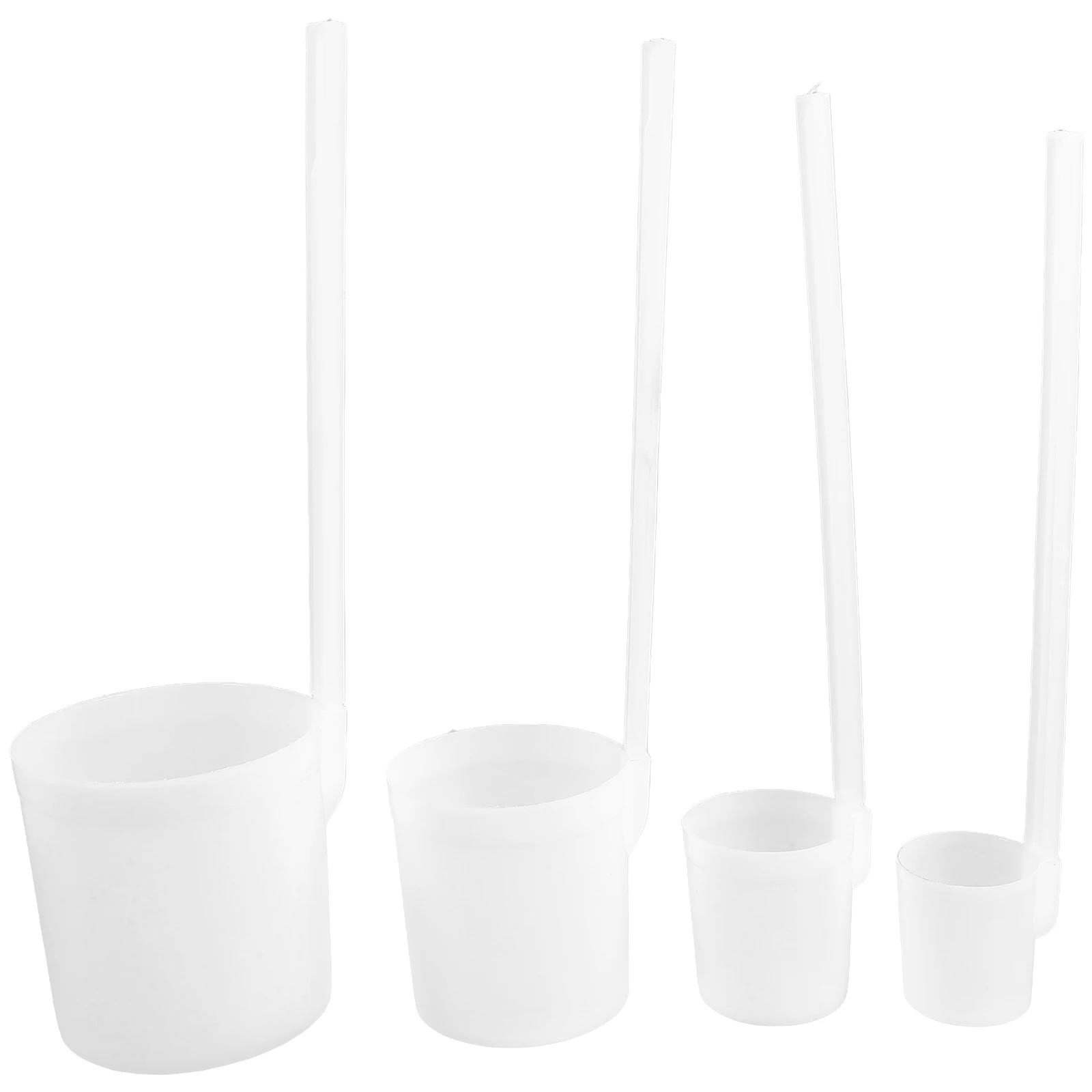 Cuchara medidora de vino con mango largo, cucharón de licor para cerveza, vino, utensilios de cocina, cuchara de agua para el hogar, 4 Uds.