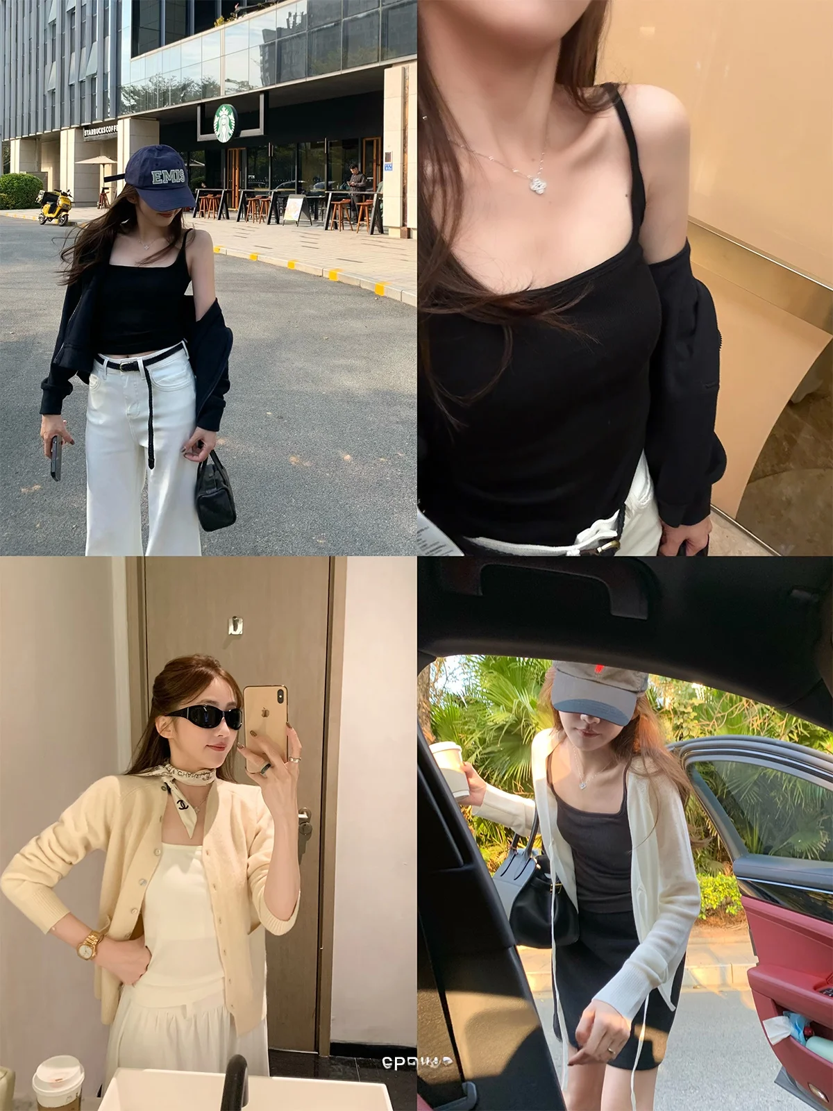 

Универсальный топ Hualun 000AM с тонкими бретелями и полосатым узором, хлопковый, с U-образным вырезом, женская нижняя одежда, модный топ