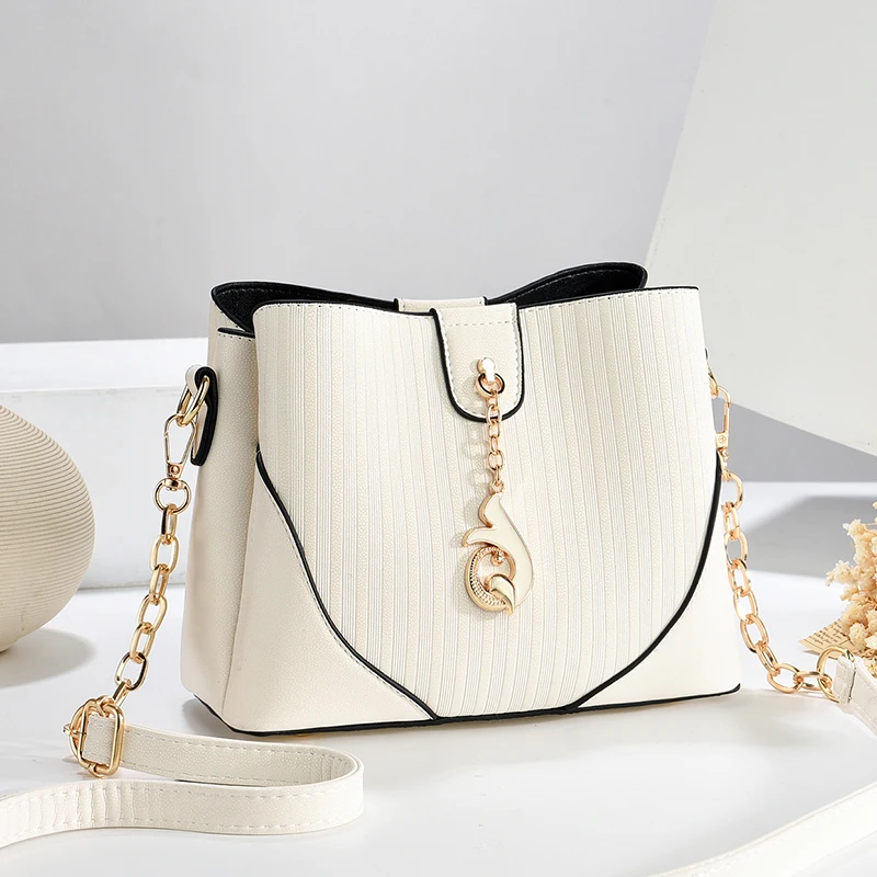 

Женская повседневная сумка через плечо, сумка-мешок, большая вместимость, модная и стильная сумка для ежедневного использования