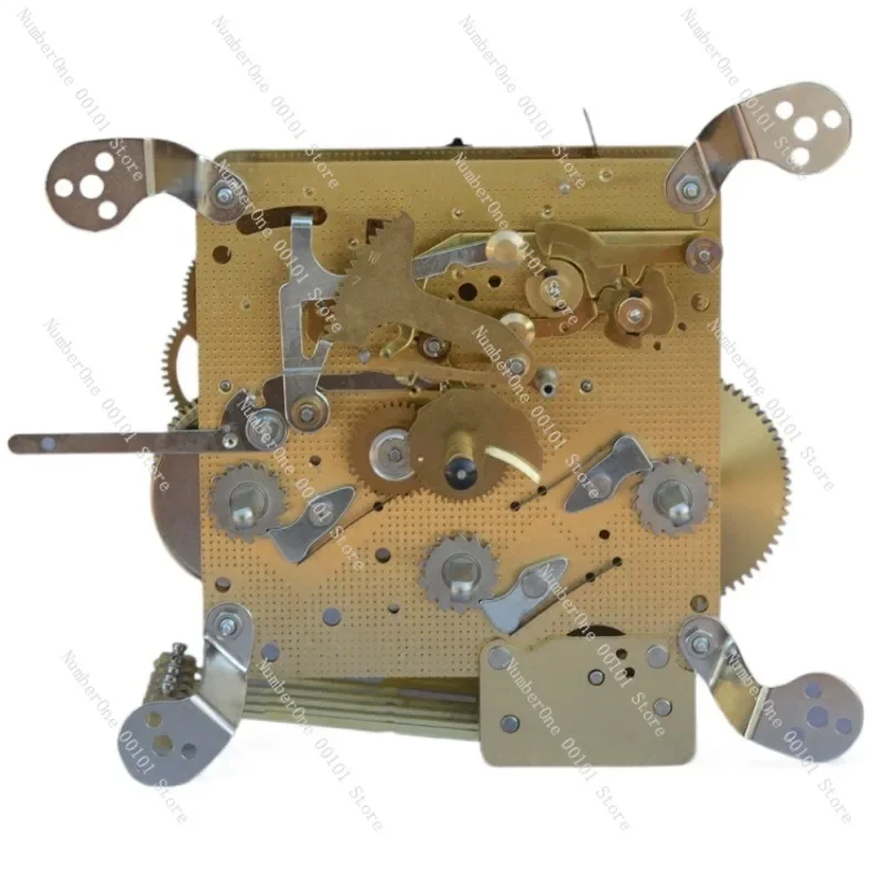 Wall clock movement, five-tone movement