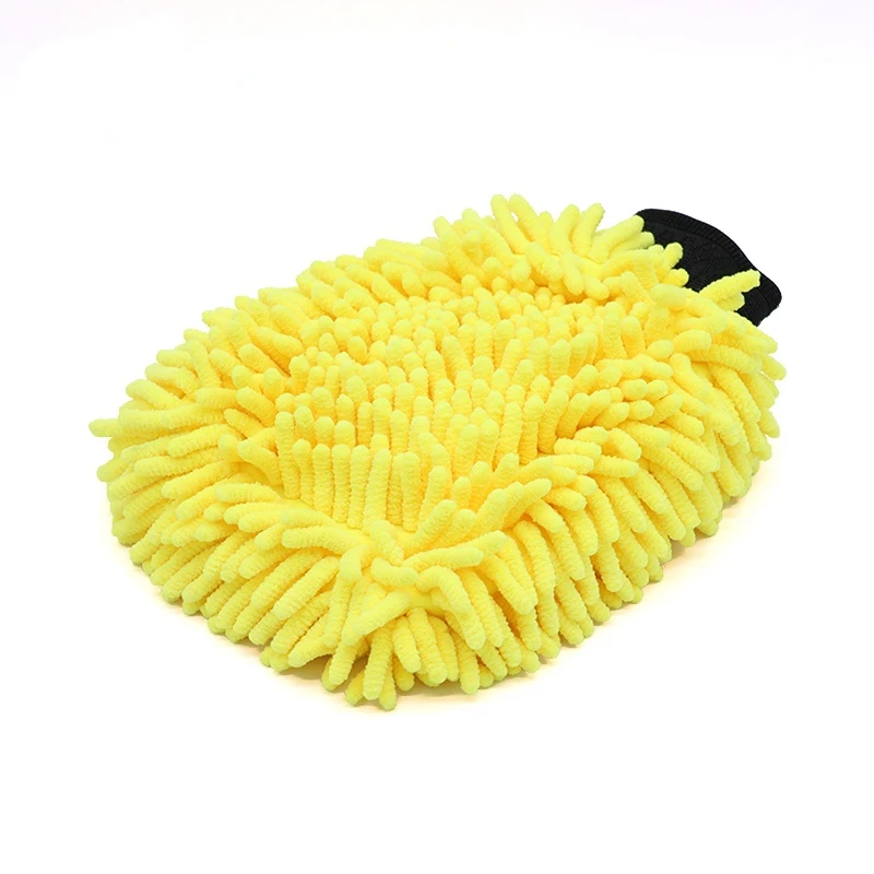 Car Wash Mitt Cleaning Tools Chenille Soft and Thick Microfiber Glove 19cm*26cm*8cm for Auto Detailing Sponge Detail Clean Brush