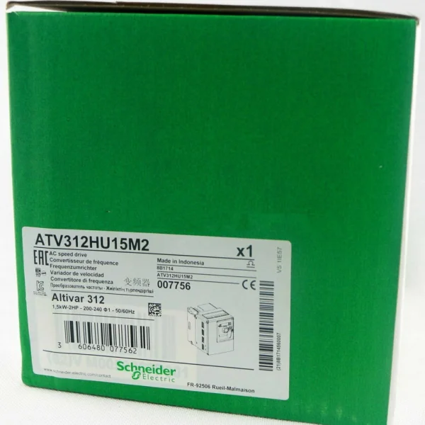 

Atv312hu15m2 1,5 кВт Совершенно новый оригинальный точечный ПЛК