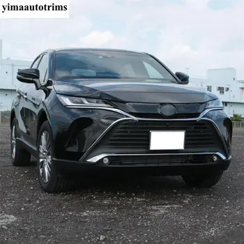Přední nárazník, mřížka, dekorační lišta, ABS chrom, doplňky, exteriér, vhodné pro Toyota Venza / Harrier 2021 - 2024 10 nejlepší prodej Nárazník pro Toyota Harrier - №3