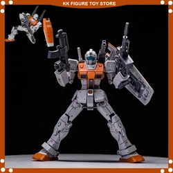 GK Gaoke HG 1/144 RGM-79 GM Moroccan Double Cannon Ver Front Type Model Kit Assembly Action Figures Robot Plastic Model Toy Gift