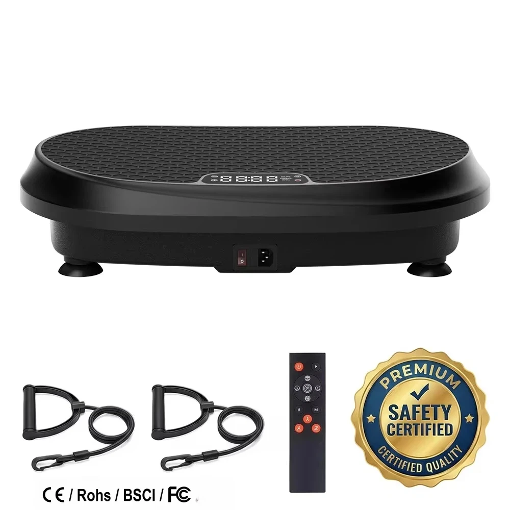 Full Body Vibration Platform Weight Loss Home Gym Exercisee Quipment CE RoHS Certified OEM Wholesale Vibrating Plate Machine