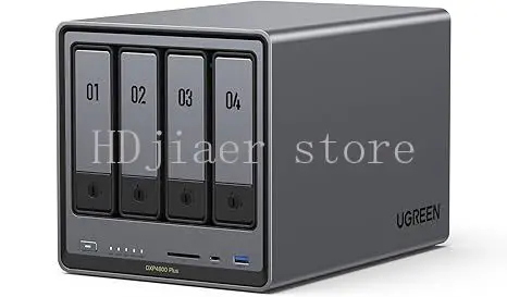 

Ugreen DXP4800 Plus с 4 отсеками NAS — 5-ядерный процессор Intel Gold 8505, 8 ГБ оперативной памяти DDR5, 128 ГБ SSD, 2,5 ГБ, два слота M.2 NVMe, готовые 4K