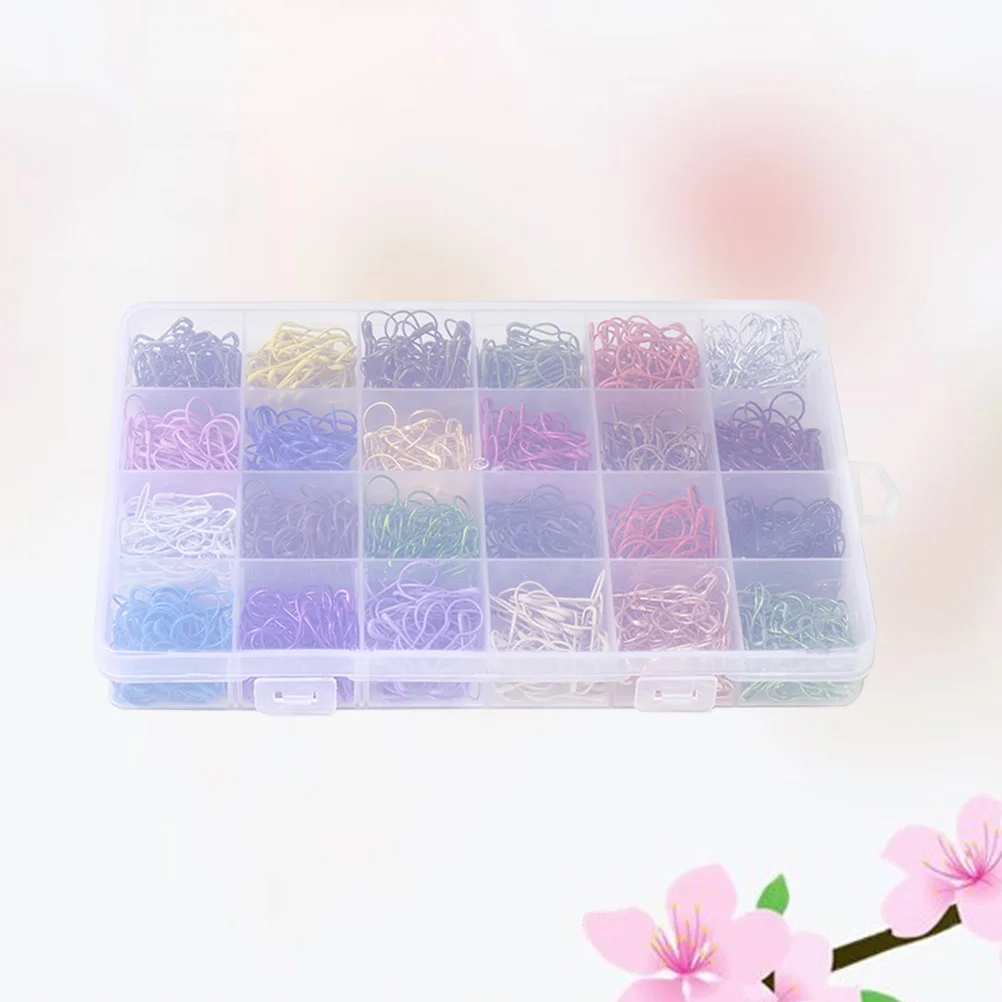 

1200pcs Metal Gourd Bulb Safety Pins Assorted Colors For Diy Craft Clothing Stitch Marker Durable Iron
