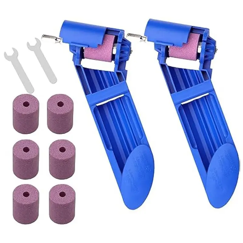 

PZHI-Portable Drill Bit Sharpener With Grinding Wheel Sharpening Drill Bit Tool For Metal Iron Drill Polishing Drill Grinder Dur