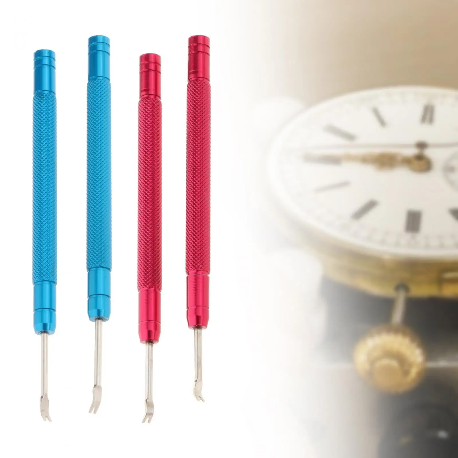 2x Watch Hands Lever Remover Multifunction Replacement Repair Tool for Jewelry Making Hobby Watchmaker Watch Store Watch Worker