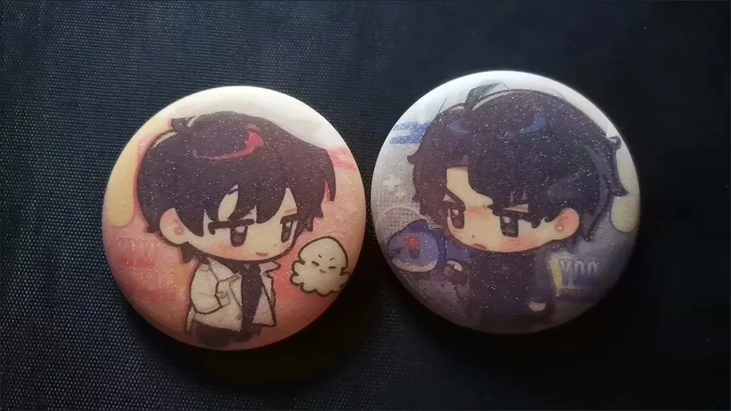 Creative Peripherals Anime Omniscient Reader Viewpoint Kim Dokja Liu Yoo Joonghyuk Brooch Decorative Christmas Gifts