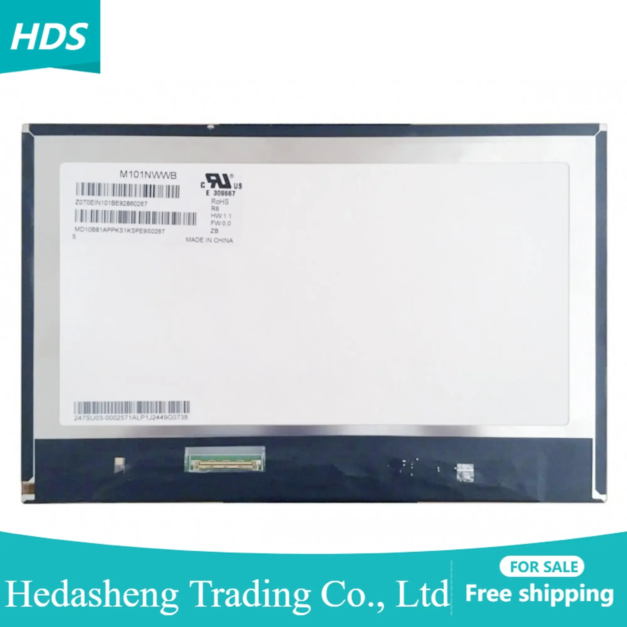 

M101NWWB R8 New A+ 10.1 Inch 1280*800 LVDS 40pins M101NWWB-R8 IPS LCD Screen Display Panel