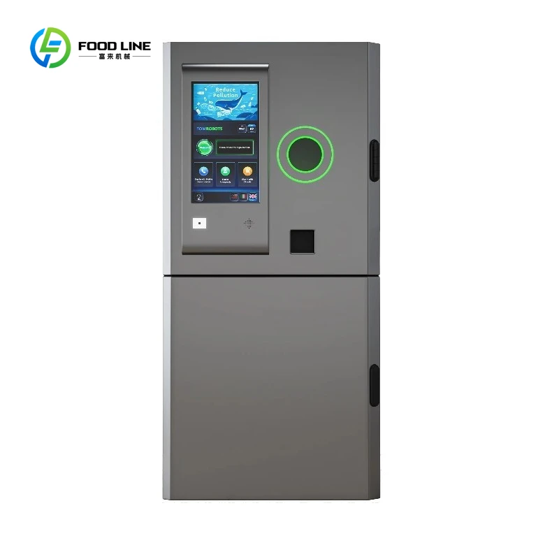 آلة البيع العكسي الذكية لإعادة تدوير زجاجات المشروبات مع فرز AI وتصميم مضاد للتدفق الزائد