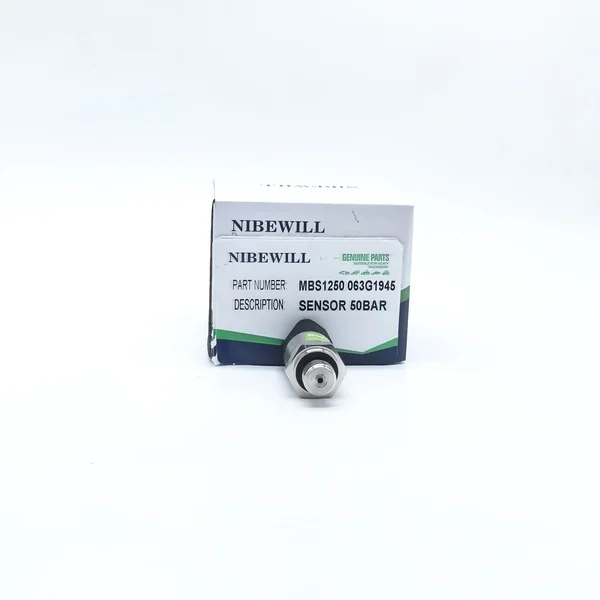 Hydraulic Pressure Transducer Sensor MBS1250 063G1945 50BAR Replacement For Excavator Construction Machinery