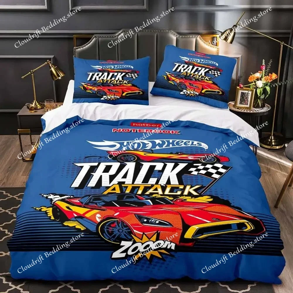 

Monster Truck Hot Wheel 3D Printed Duvet Cover Pillowcase Bedding Set Twin Full Queen King Size for Bedroom Decor026
